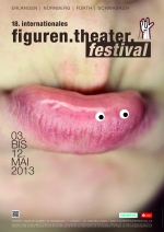 18. Int. Figurentheater-Festival 2013  Plakat