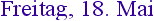 18. Mai 2001